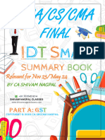 (Gdriveitbot) CA Final GST Smart Summary Notes For Nov 23 May 24 & Onwards Compressed