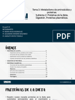 Proteinas de La Dieta - Grupo (10) Sin Preguntas