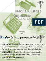 Mba - Custos e Orçamento