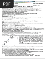 1erdevoir Du 1er Semestre20182019