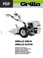 G85 G85d G107d Operator's Manual 2013