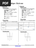 Fonctions Trigonometriques Fiche Cours