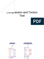 Compression and Torsion Test