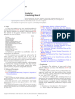 Cellulosic Fiber Insulating Board: Standard Test Methods For