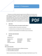 Activity 3 Protozoans