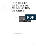 Lecon III-les Strategies de Communication de Crise Papier