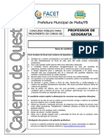 Facet - Professor de Geografia-Malta-Pb