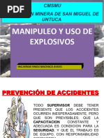 Manipuleo y Transporte de Explosivos Último