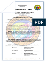 Eo - 016-2023 - Re-Organization of Beswmc