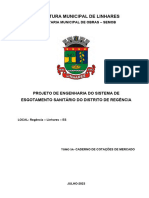 Caderno de Cotações