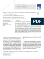 Pulmonary Veno-Occlusive Disease An Important Consideration in Patients