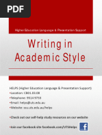 Writing in Academic Style WITH Exercises (Jonny)