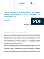 Clase 1 - Abordaje de La Conflictividad en Las Escuelas.