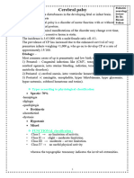 Ssell Pediatrics 04.cerebral Palsy & Ataxias