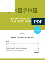 Tutorial-Generar Imagenes Con IA en Canva