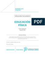 Continuemos Estudiando Cuadernillo 2020 Secundaria Educacion Fisica Ciclo Superior 2da Entrega