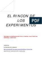 El Rincon de Los Experimentos