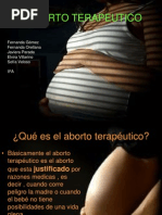 El Aborto Terapeutico