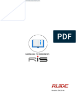 RUIDE RIS USER MANUAL EN.20-08.en - Es