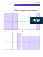 Third Space Learning Graphing Inequalities GCSE Worksheet