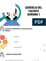 Material - Gerencia de Talento Humano I - U1