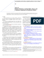 Performance of Exterior Windows, Curtain Walls, Doors, and Impact Protective Systems Impacted by Windborne Debris in Hurricanes