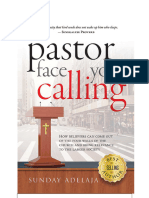 Pastor Face Your Calling