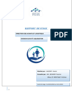 Rapport de Stage