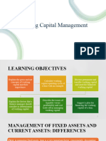 Working Capital Management