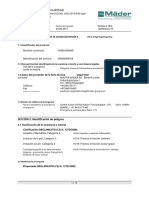 MSDS Diluente ETOKAT SPN