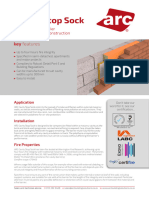 ARC Cavity Stop Sock - Datasheet