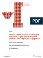 Internal Communication in Digital Workplace - Bachelor - Linh - Bui