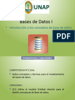 Introducción A Los Conceptos de Base de Datos