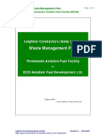 Waste Management Plan Example - Leighton