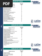 Catálogo de Cursos Presenciales - Chamba Módulo Capacitación VD.1