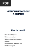 Séminaire - Gestion Énergitique A Distance.