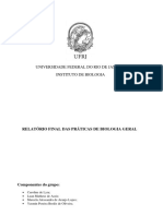 Relatório Final Das Práticas - Biologia Geral