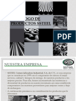 Catalogo de Productos Ssteel Comercializadora