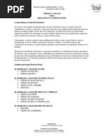 Guia Cremas y Salsas para Rellenos o Acompañantes Final II Semestre Tecnico Cocinero Internacional