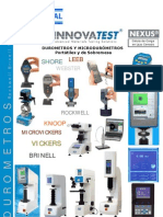 Durometros Rockwell Vickers Brinell Shore Leeb UCI IRHD Portatiles y Sobremesa