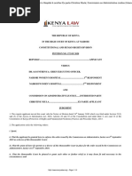 Republic V Sam Nthenya, Chief Executive Officer, Nairobi Women's Hospital & Another Ex Parte Christine Nzula Commission On Administrative Justice (Interested Party) (2021) EKLR