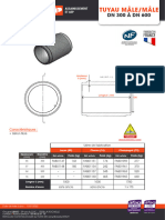 FT Libaud Tuyau Male Male dn300 dn600