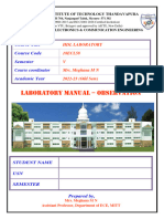 HDL Lab Manual 2022-23