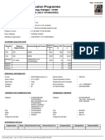 Continuing Education Programme: Short Term Course (Self Sponsored)