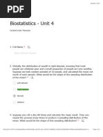 Biostatistics - Unit 4 2