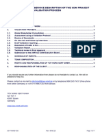 Tuev Nord Cert CDM Validation Service Description