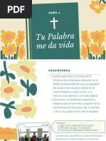 Tema 1. Tu Palabra Me Da Vida