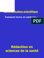 Rédaction - Médicale