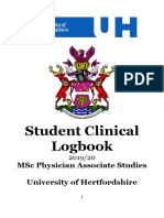 Final Draft Student Clinical Logbook