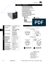 Idec RTE P21 AC120V Datasheet